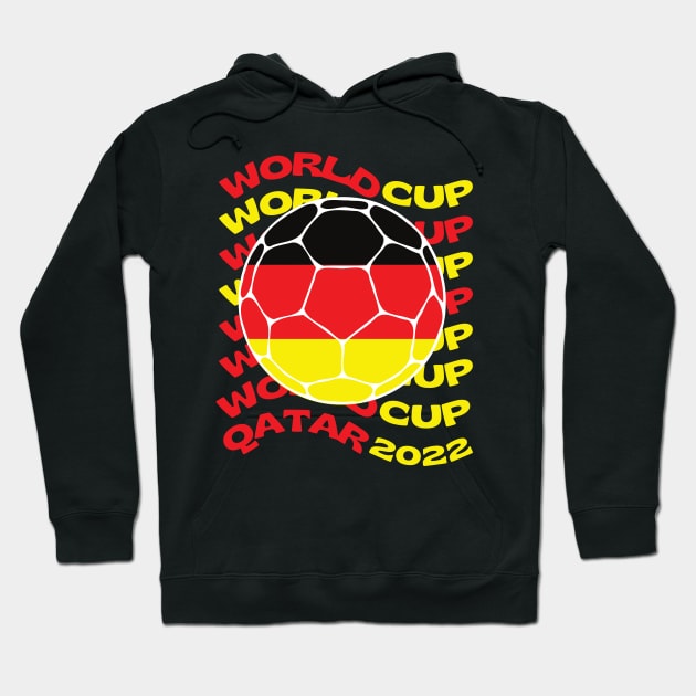 Germany World Cup Hoodie by footballomatic